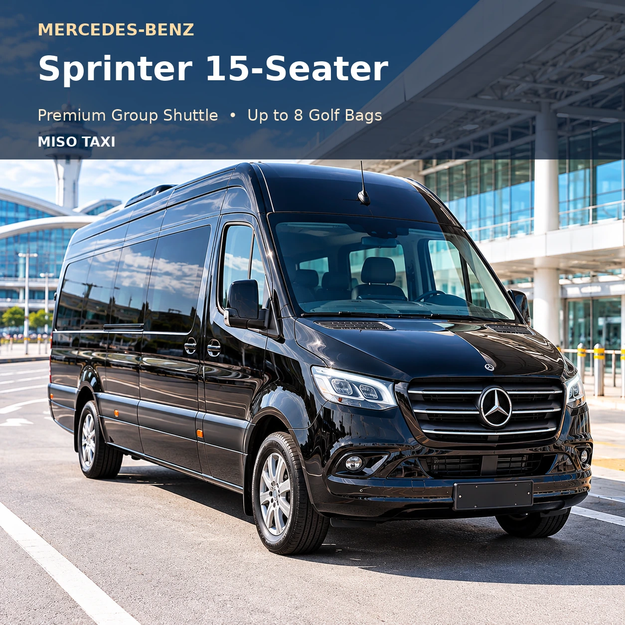 Mercedes-Benz Sprinter 15座 promotional concept image