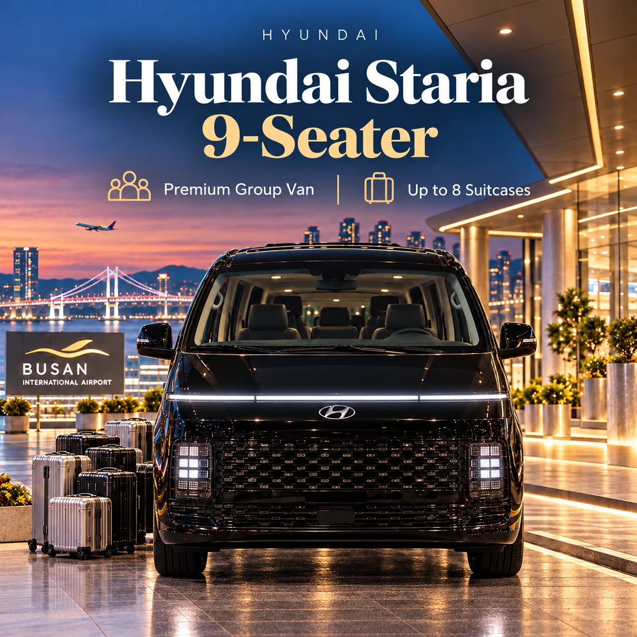 Hyundai Staria 9座 promotional concept image
